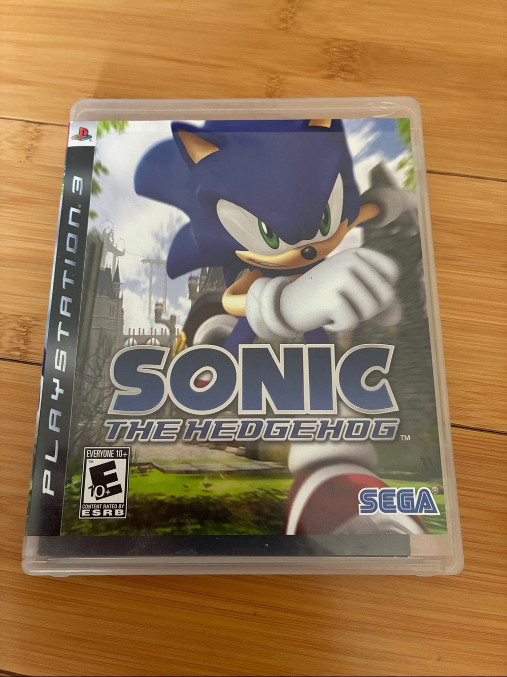 Sonic the Hedgehog (PS3, PlayStation 3 with instruction Booklet